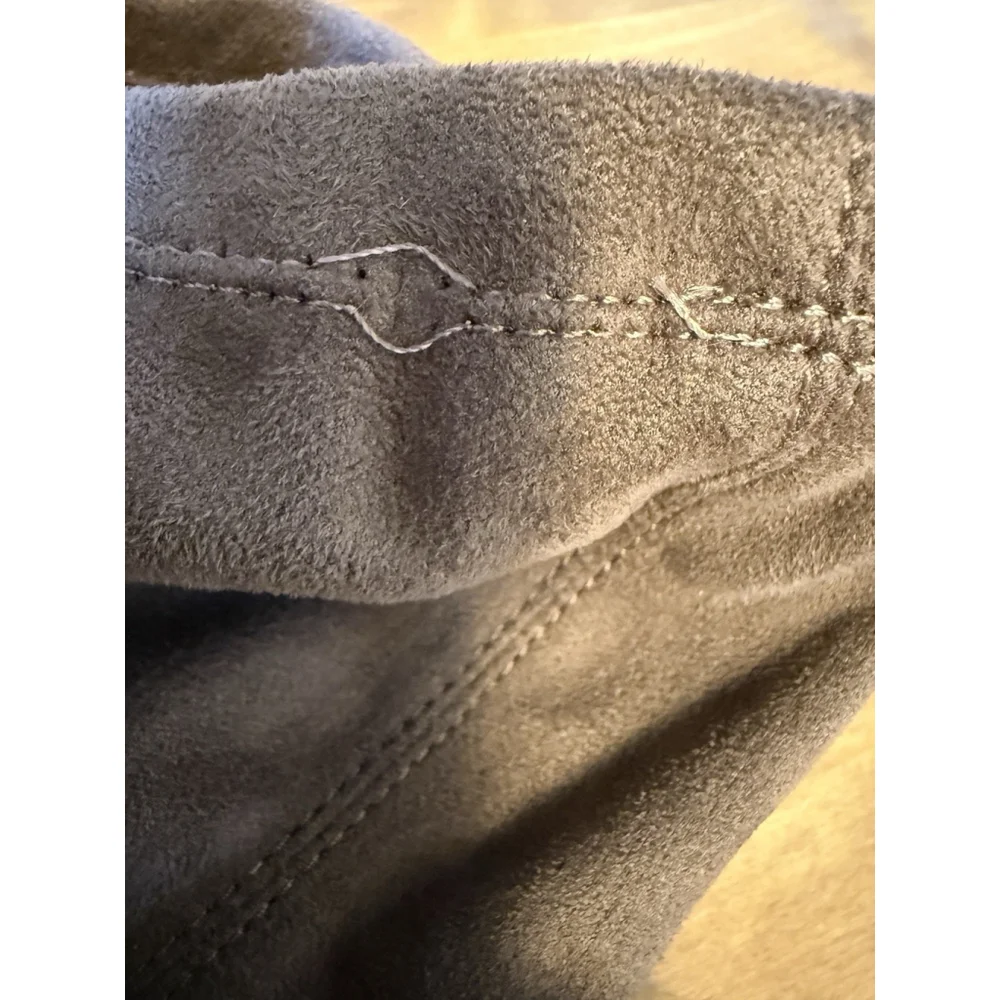 Anthropologie Seychelles‎ You Or Me Over-The-Knee Boots Size 7 Taupe NWOB